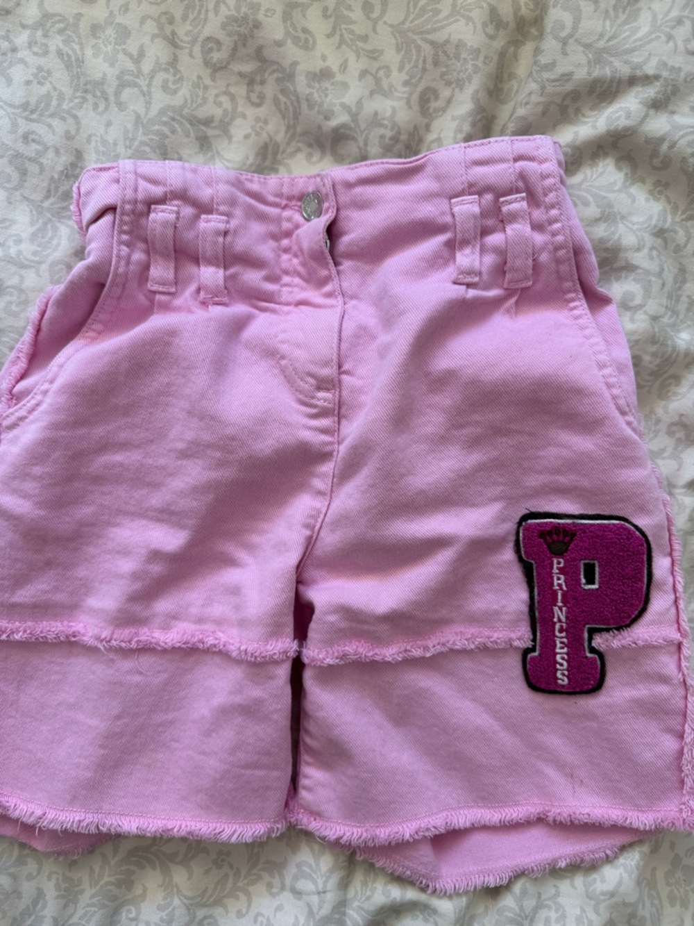 Girls Dolce & Gabbana Pink 'Princess' Shorts - 4t